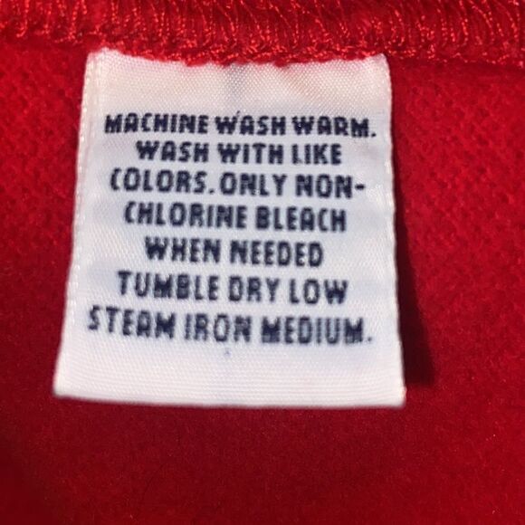 Polo By Ralph Lauren 💯 Cotton Men’s Sweater Pullover Red 1/4 Zip - Picture 9 of 16